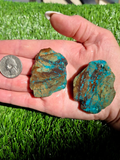 Globe Chrysocolla Slab Bundle -89