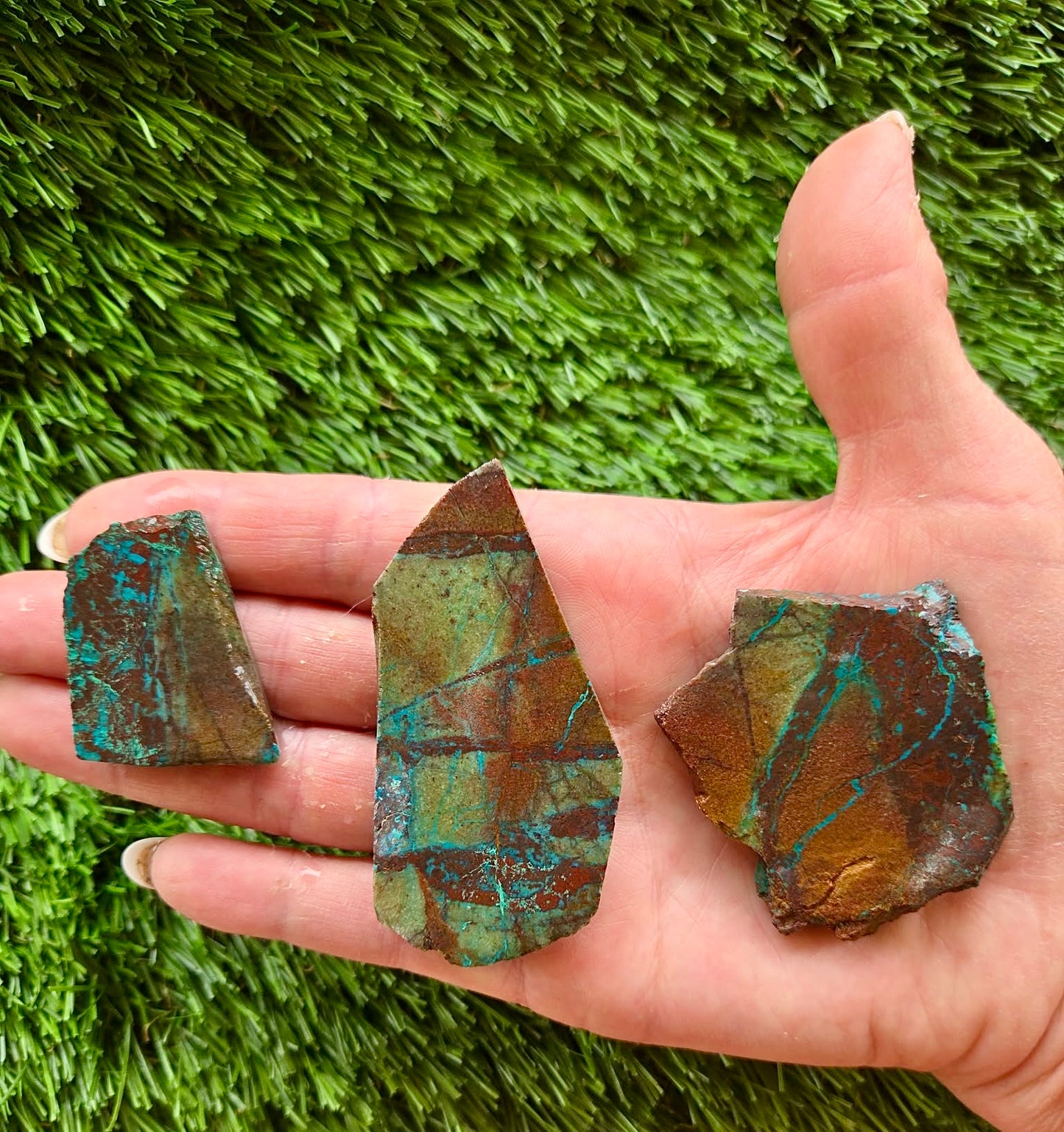 Globe Chrysocolla Slab Bundle -1