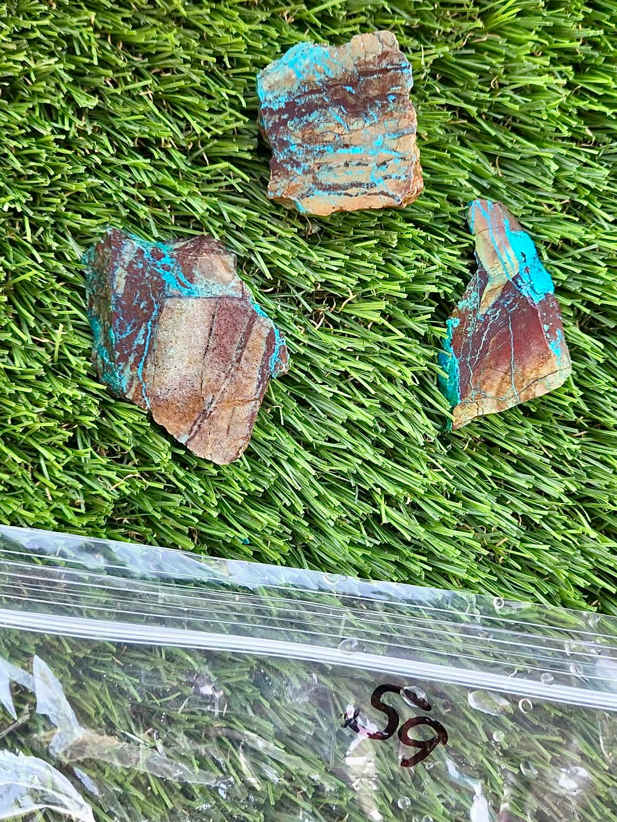 Globe Chrysocolla Slab Bundle -59