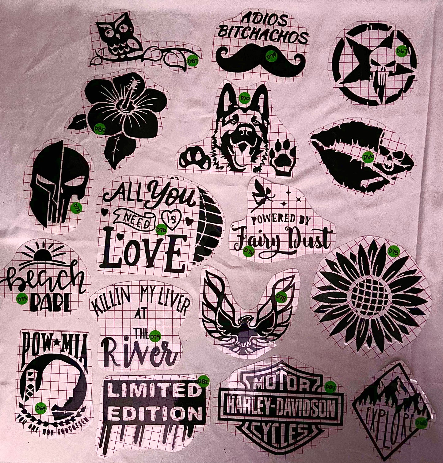 Vinyl Single Layer Decal