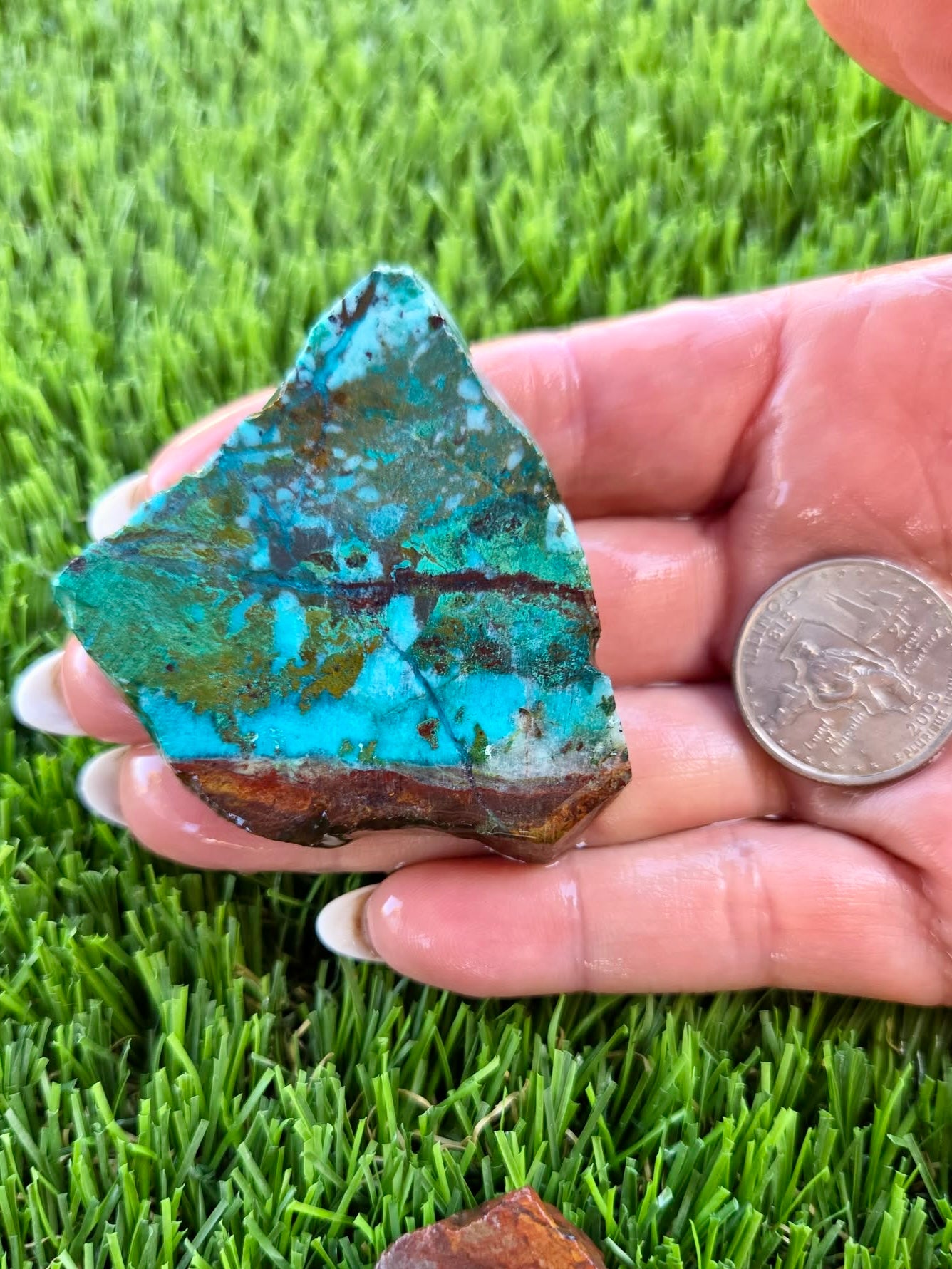 Globe Chrysocolla Slab Bundle -93