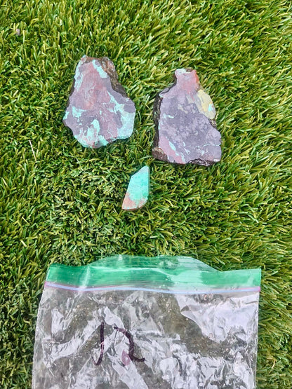 Globe Chrysocolla Slab Bundle -12
