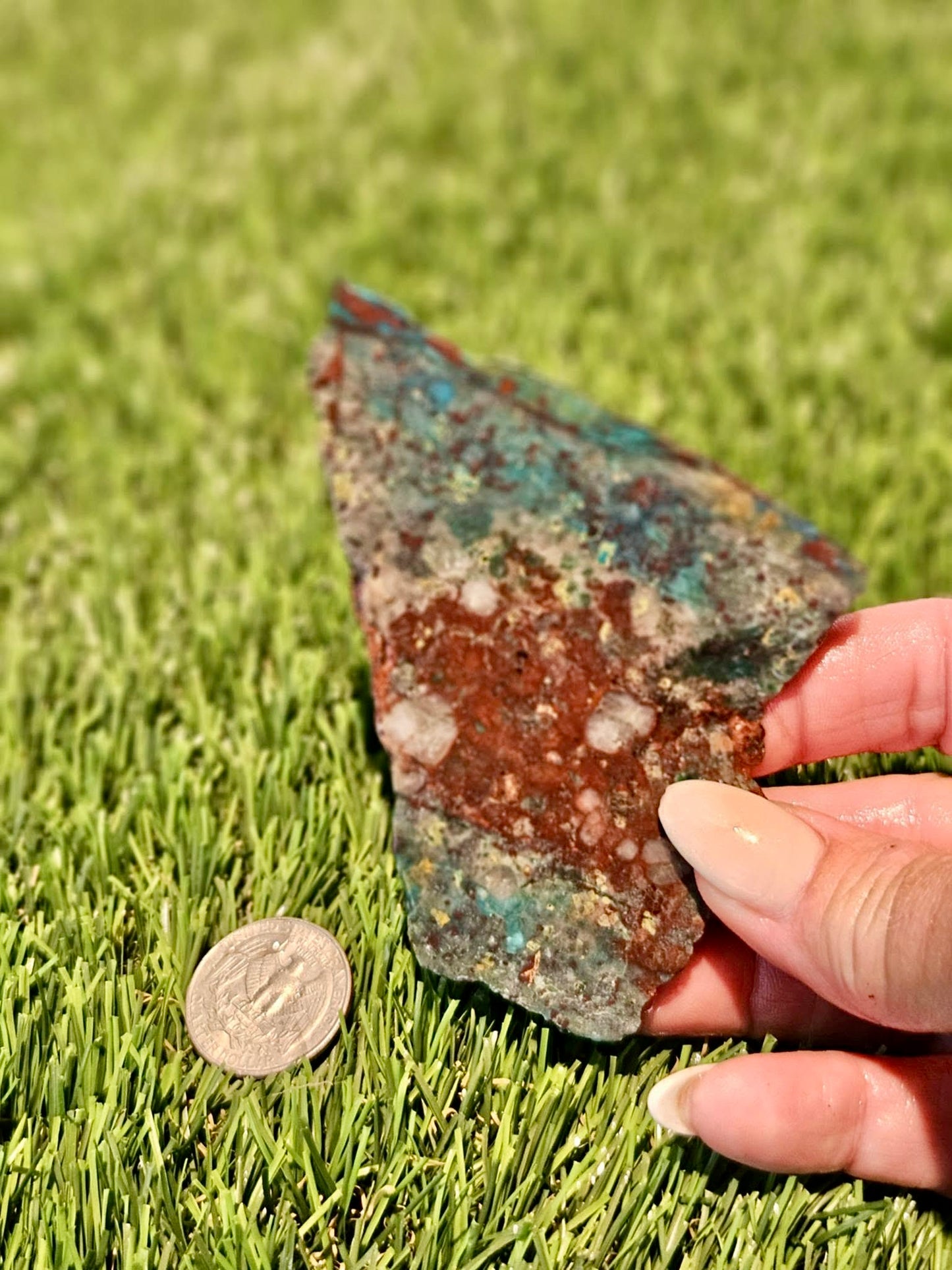 Globe Chrysocolla Slabs 61-66