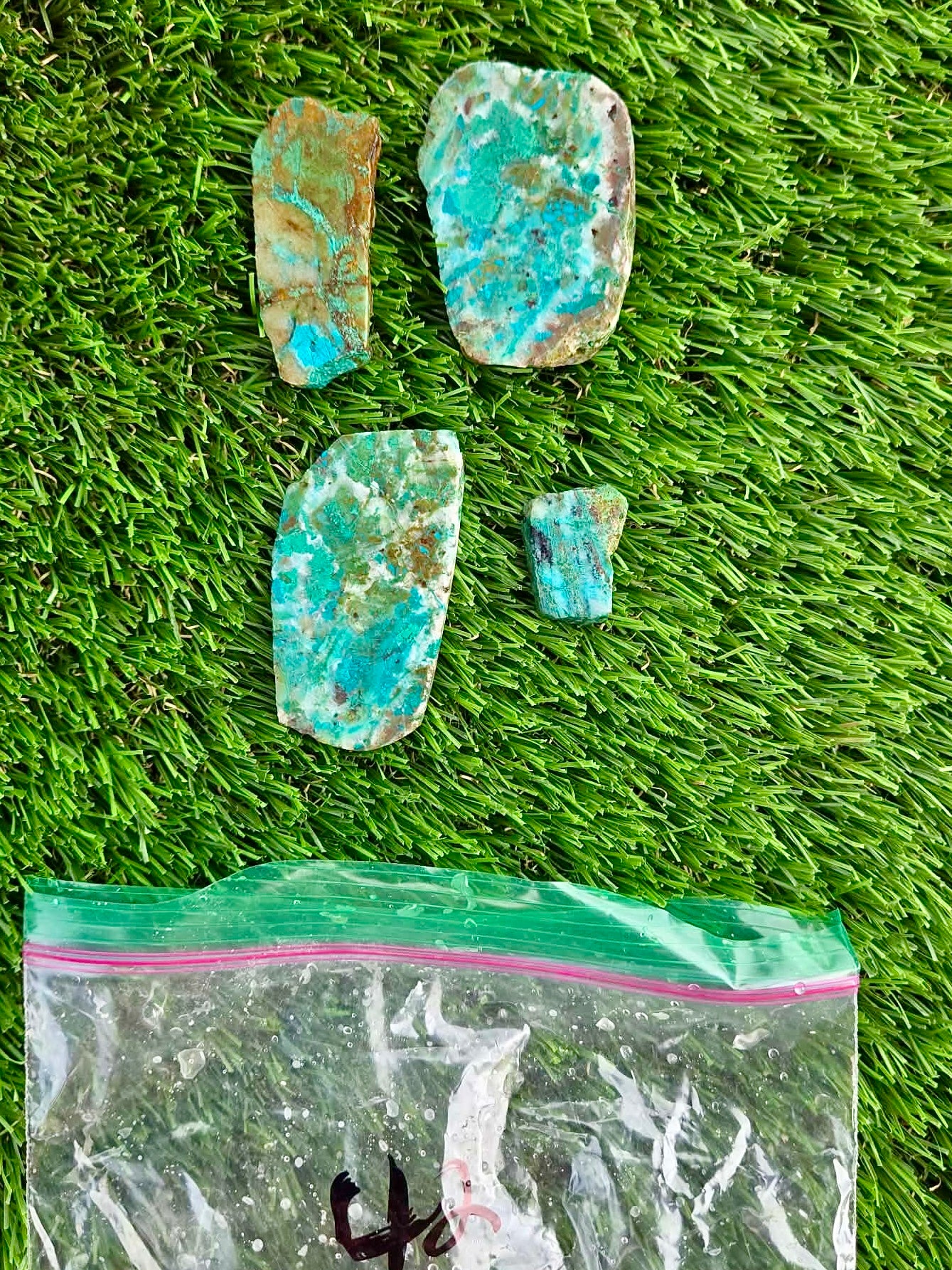 Globe Chrysocolla Slab Bundle -42