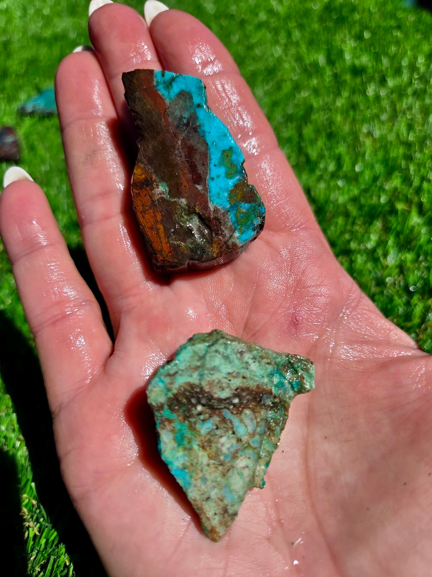 Globe Chrysocolla Slab Bundle -77