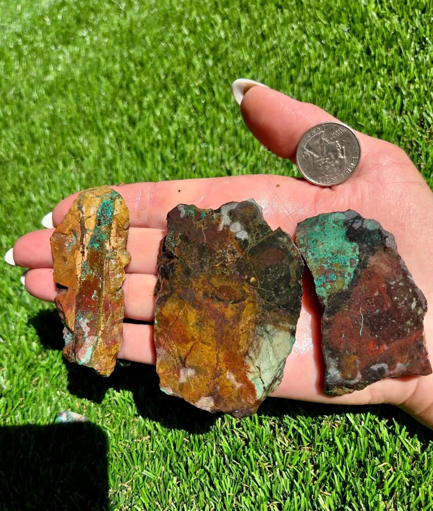 Globe Chrysocolla Slab Bundle -82