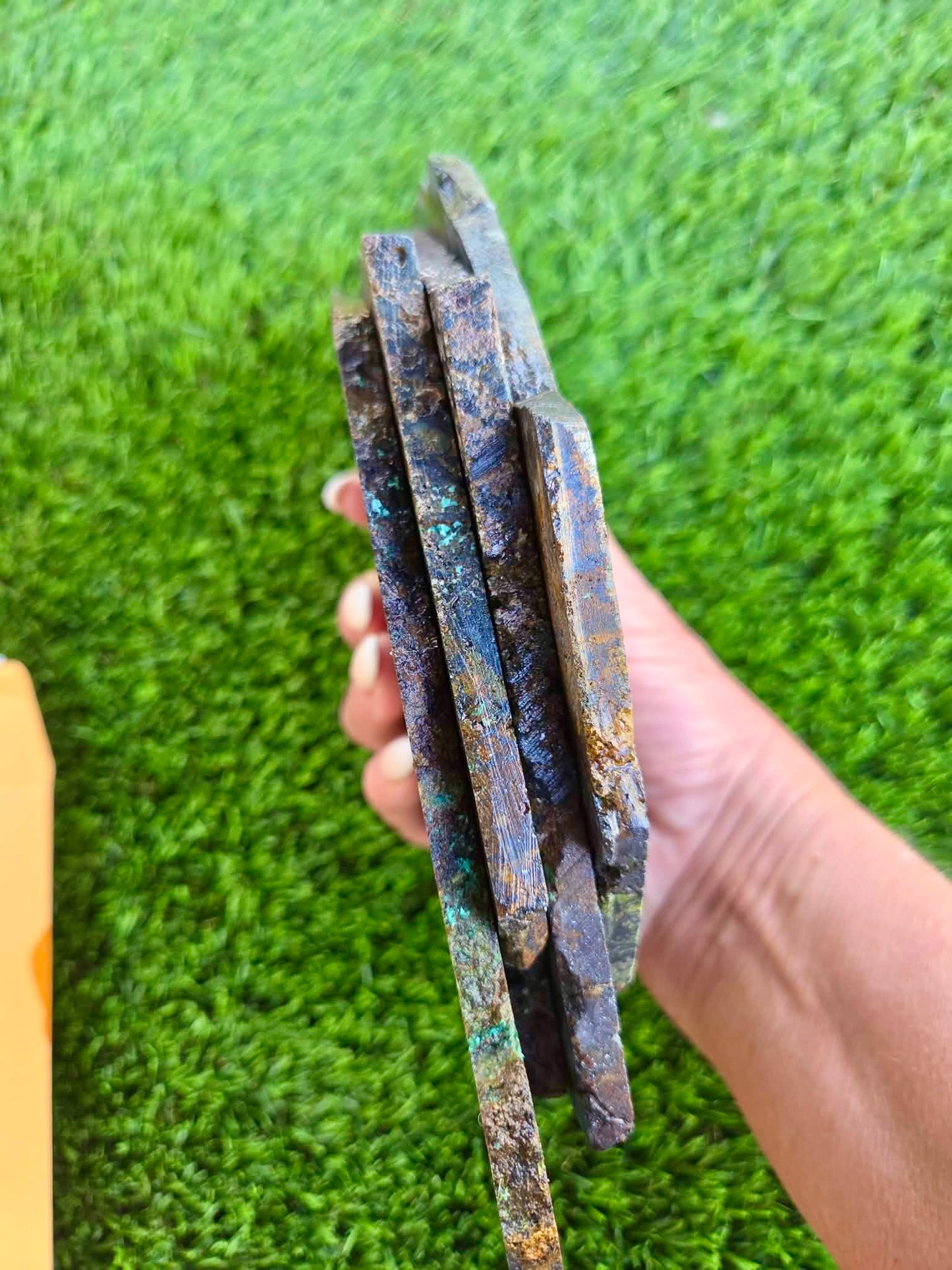 Plant Mine Chrysocolla slab 188-191