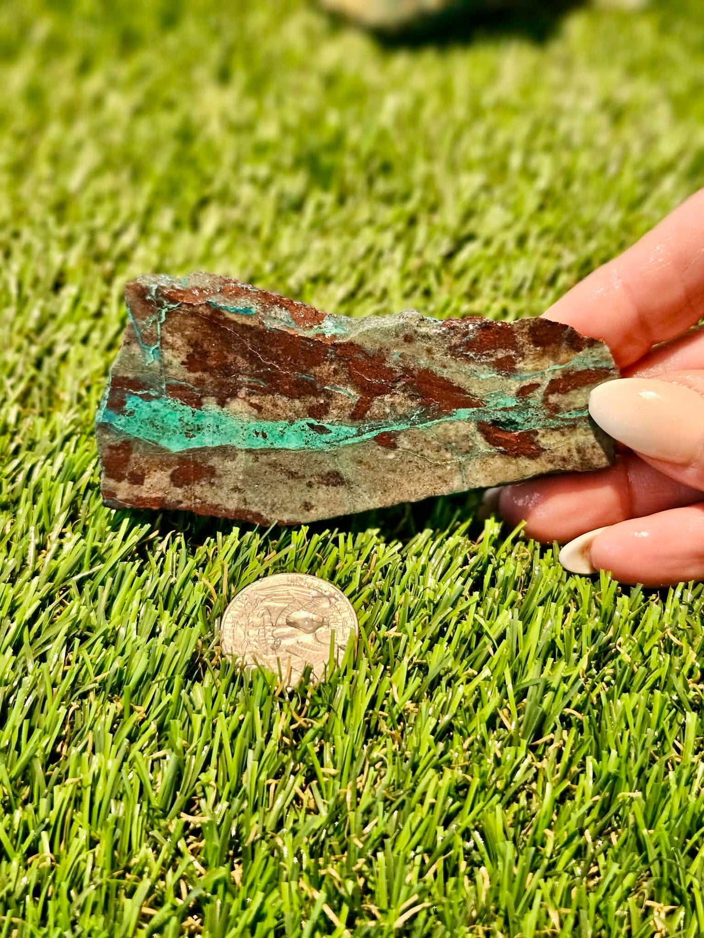 Globe Chrysocolla Slabs 85-90