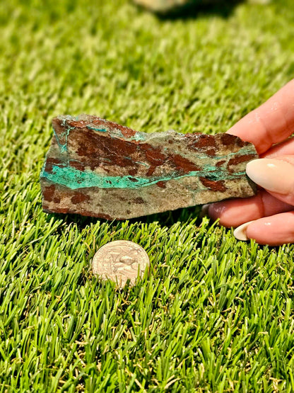Globe Chrysocolla Slabs 85-90