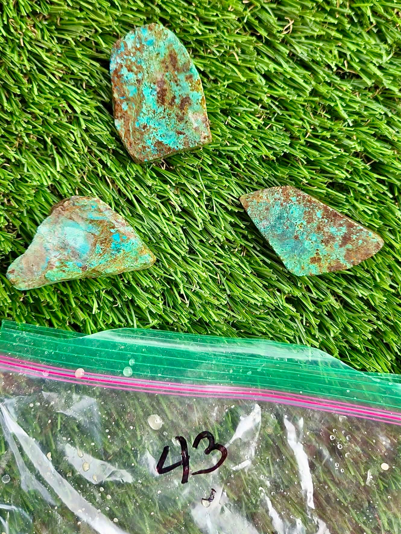 Globe Chrysocolla Slab Bundle -43