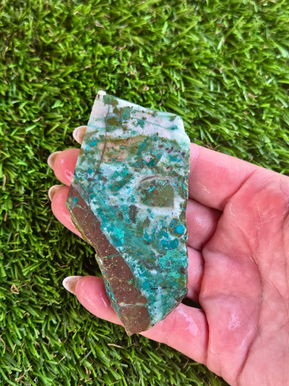 Globe Chrysocolla Slab A17-22