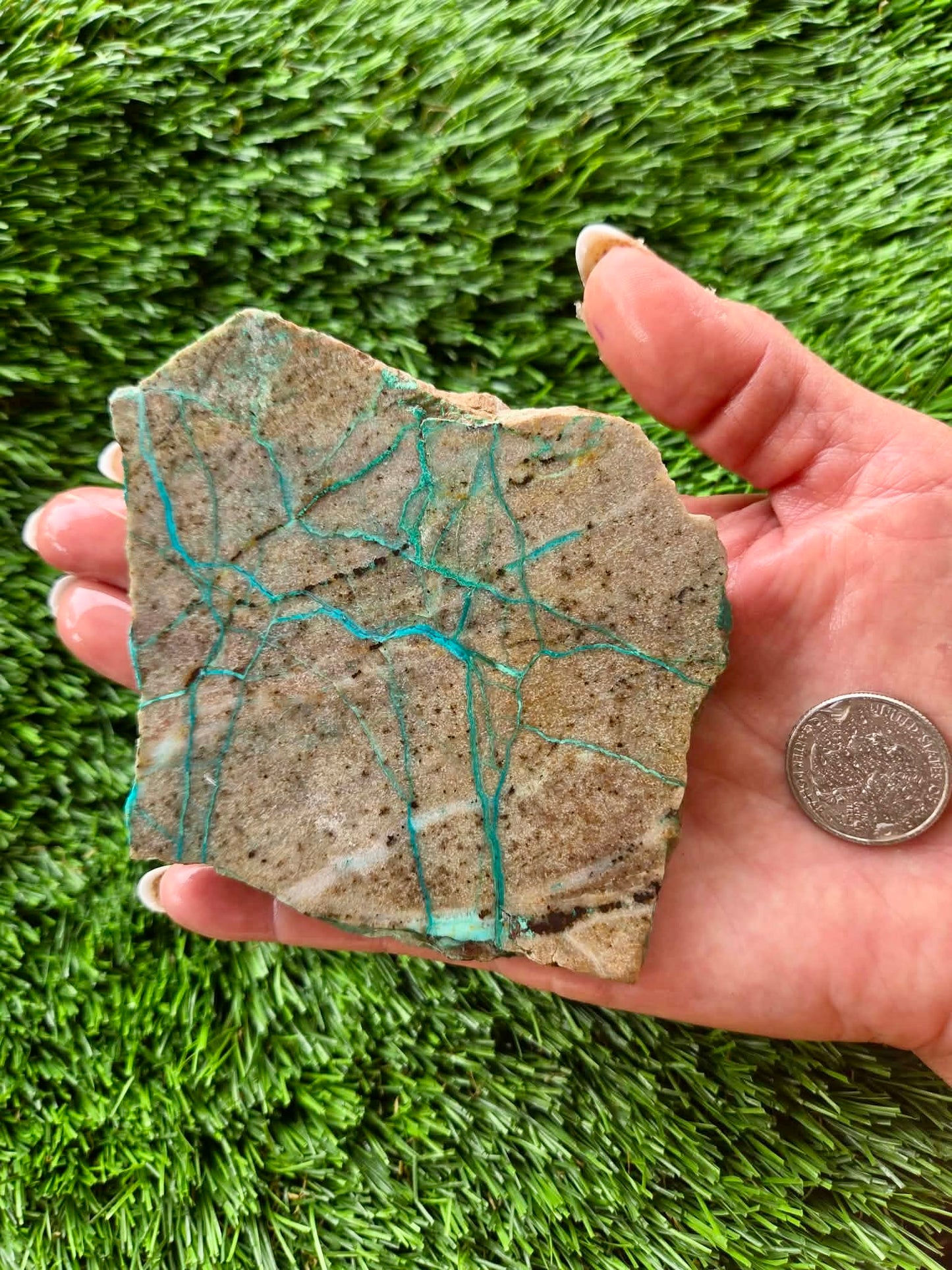 Globe Chrysocolla Slabs 27-31