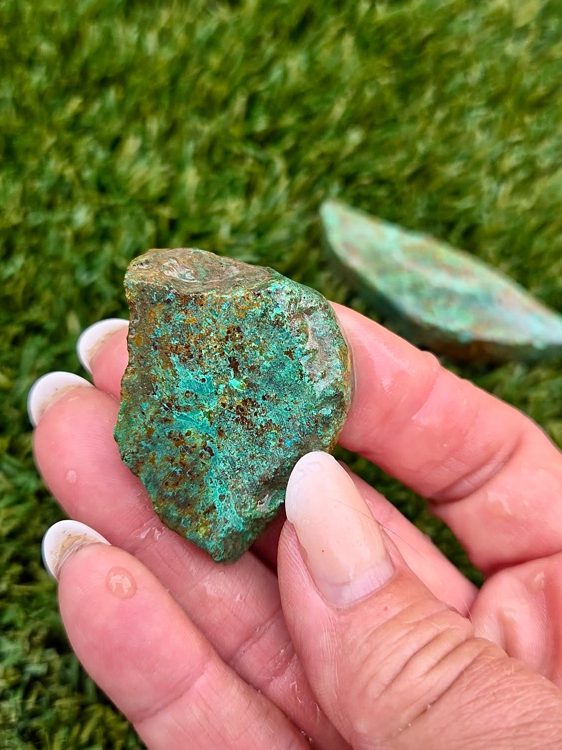 Globe Chrysocolla Slab Bundle -18