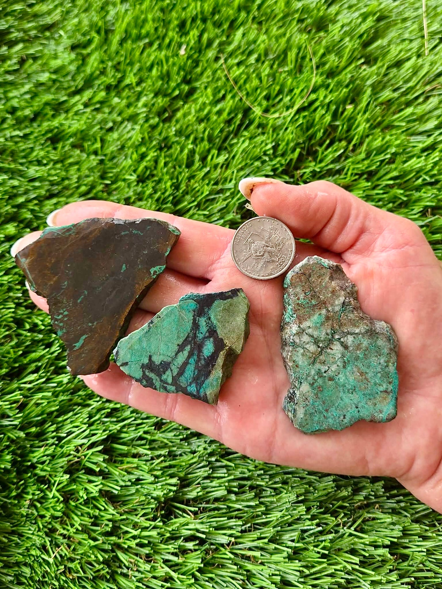 Globe Chrysocolla Slab Bundle -58