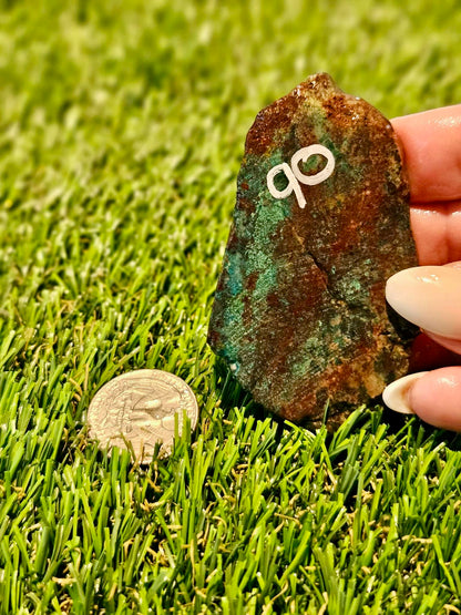 Globe Chrysocolla Slabs 85-90