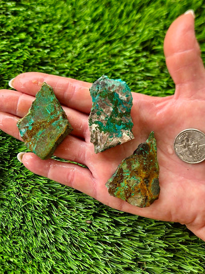 Globe Chrysocolla Slab Bundle -70