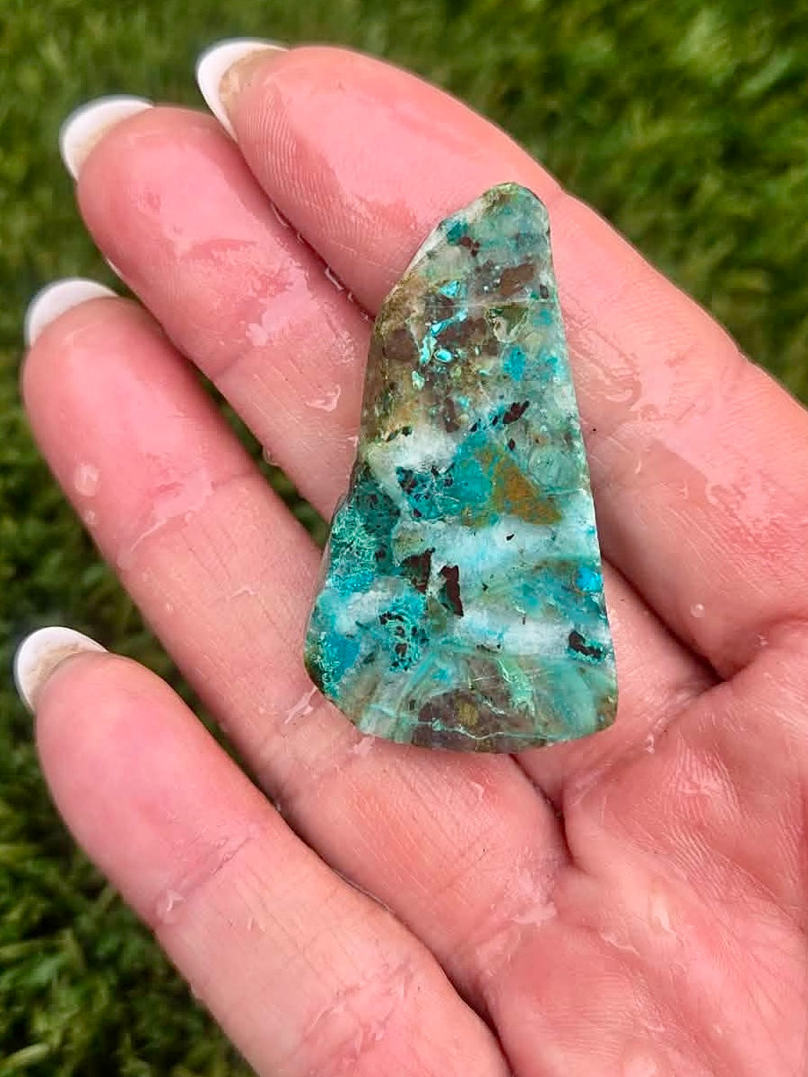 Globe Chrysocolla Slab Bundle -13