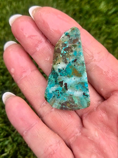 Globe Chrysocolla Slab Bundle -13