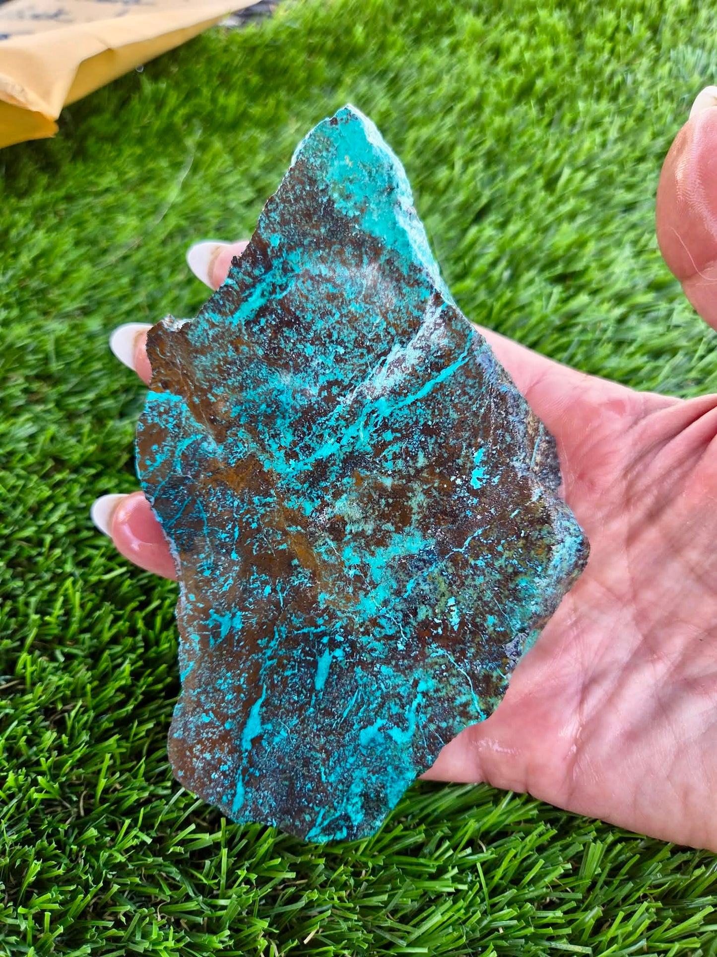Globe Chrysocolla Slab 128-131