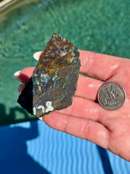Planet Mine Chrysocolla Slab 176-183