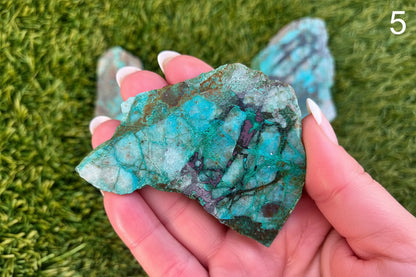 Globe Chrysocolla Slabs