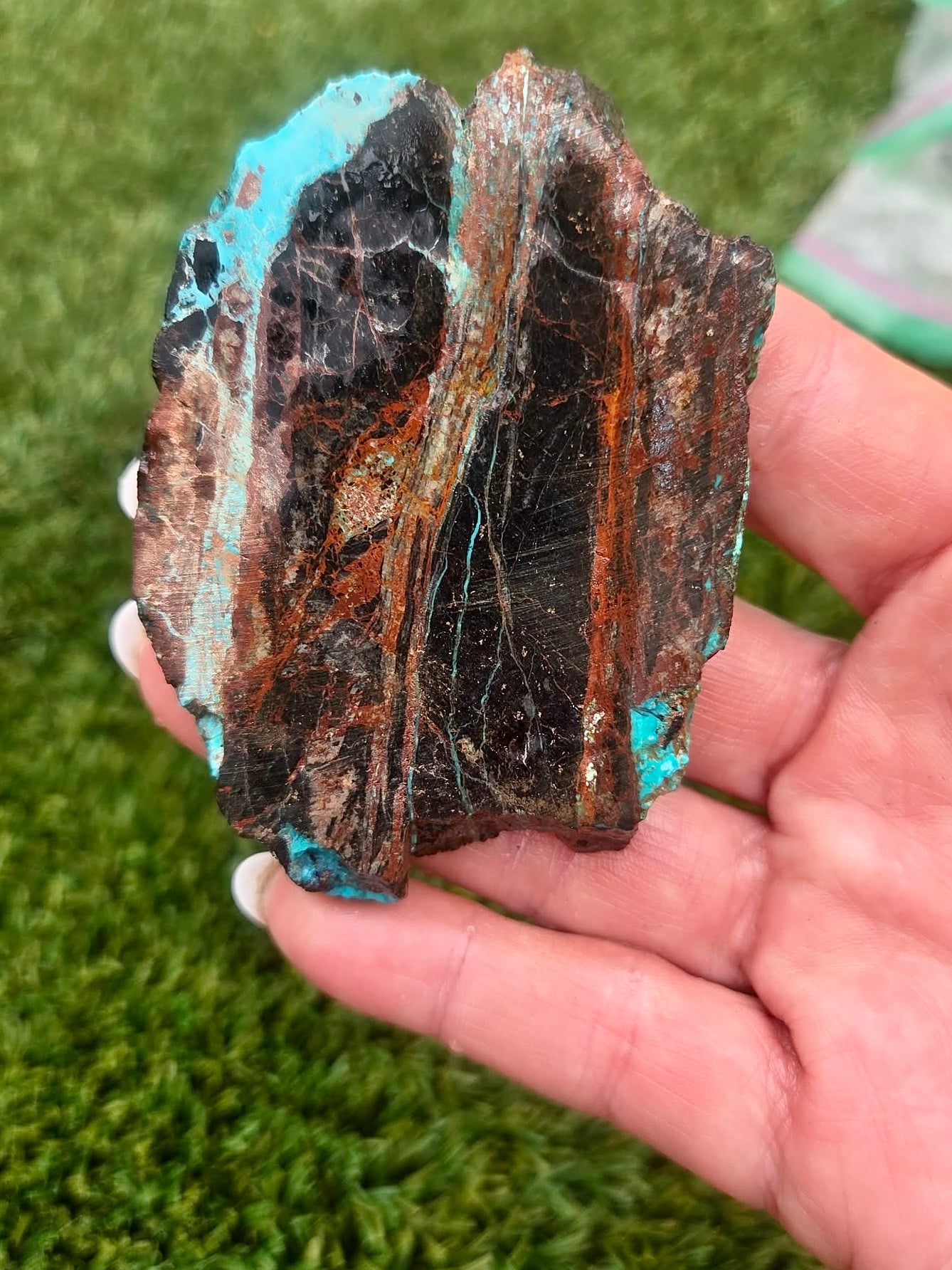 Globe Chrysocolla Slab Bundle -10