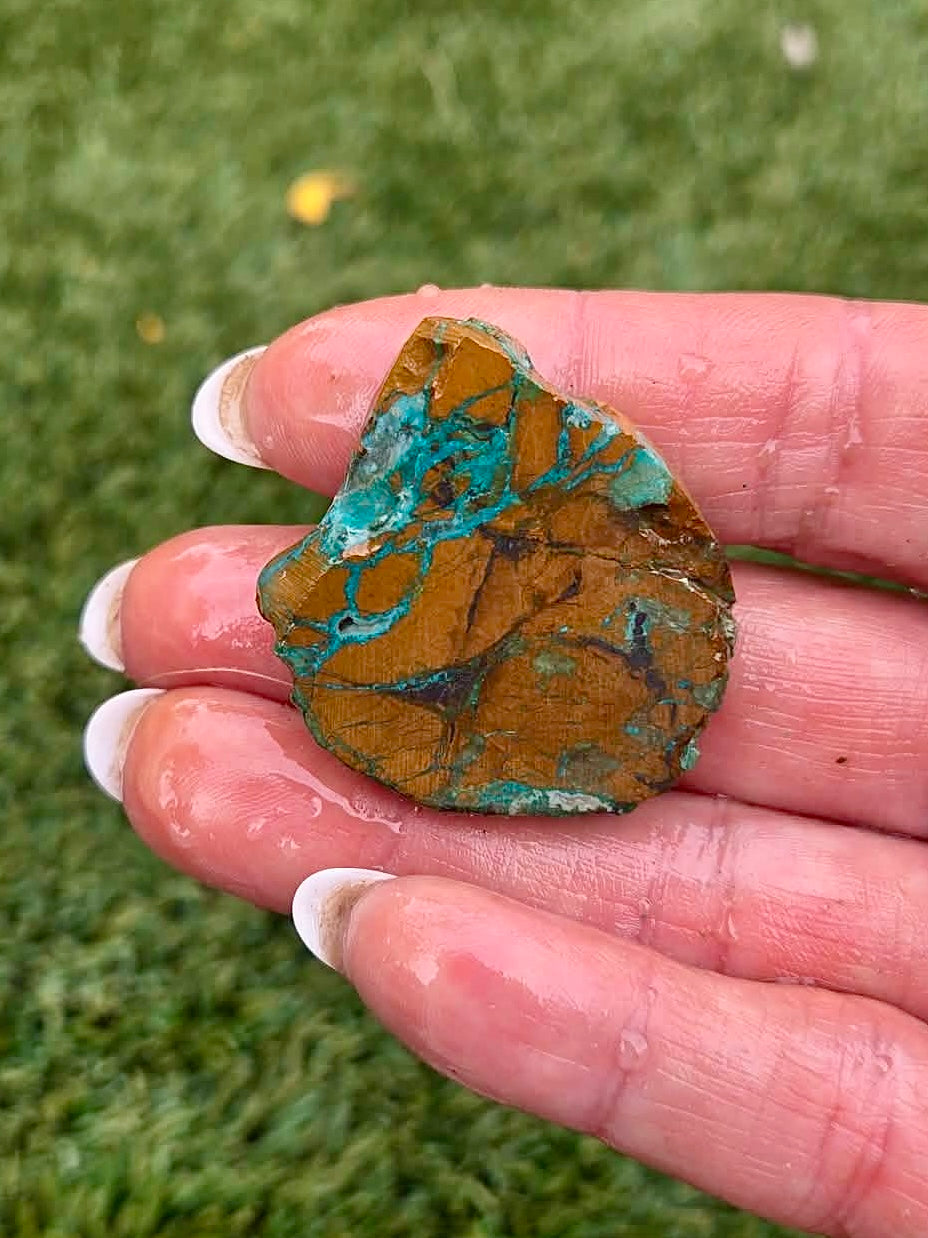 Globe Chrysocolla Slab Bundle -3