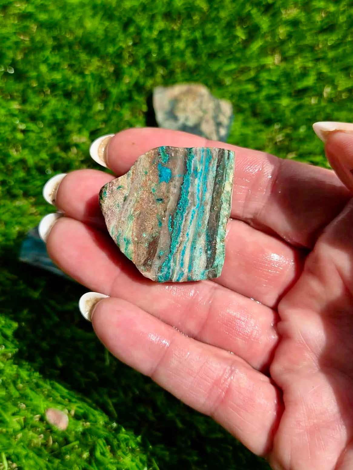 Globe Chrysocolla Slab Bundle -21