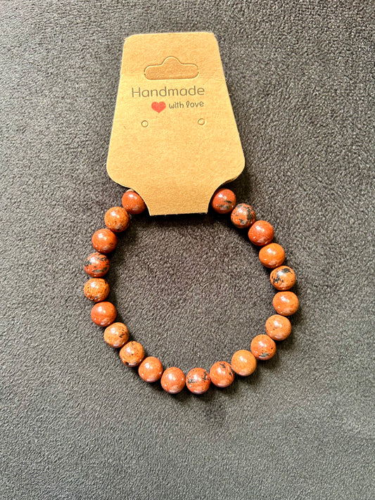 Mahogany Obsidian Bracelet