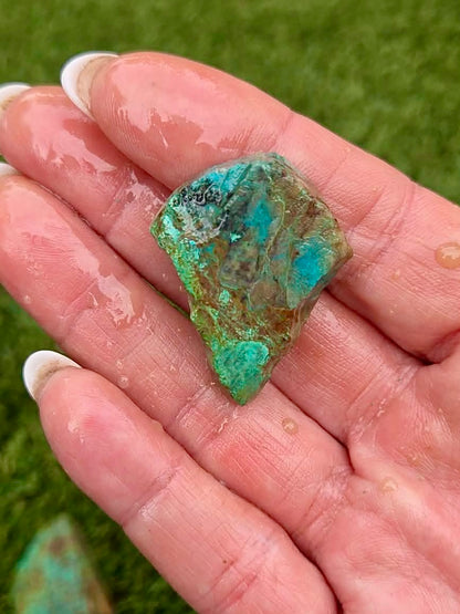 Globe Chrysocolla Slab Bundle -6