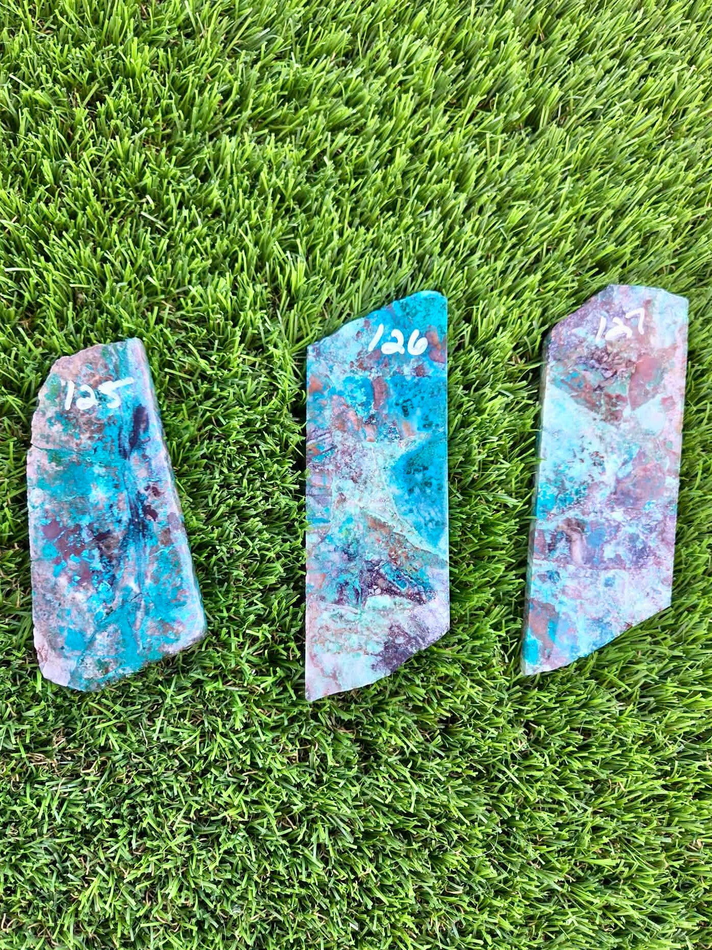 Globe Chrysocolla Slab 125-127
