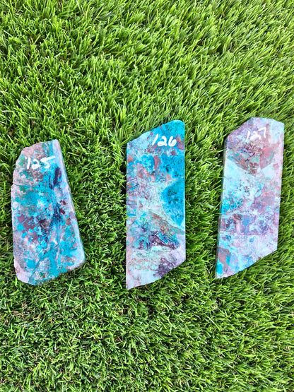 Globe Chrysocolla Slab 125-127
