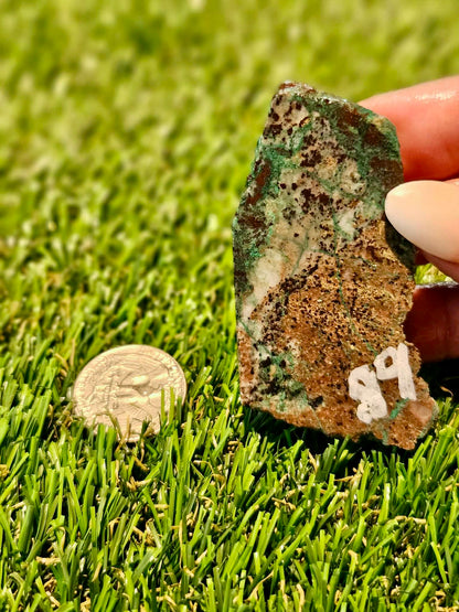 Globe Chrysocolla Slabs 85-90