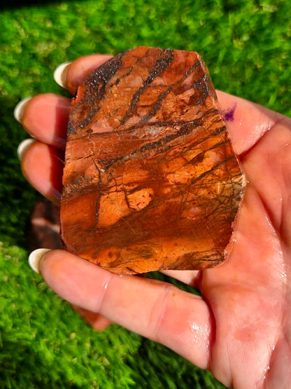Arizona Flame Jasper Slab Bundle-32