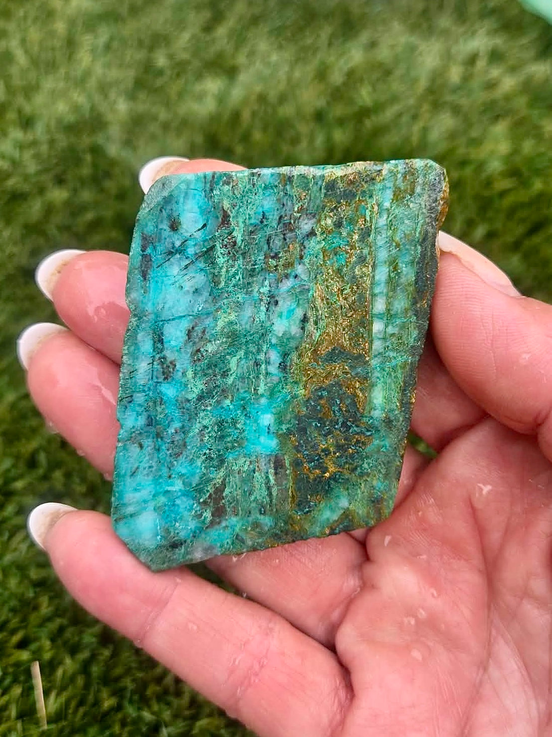Globe Chrysocolla Slab Bundle -13