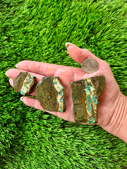 Globe Chrysocolla Slab Bundle -47