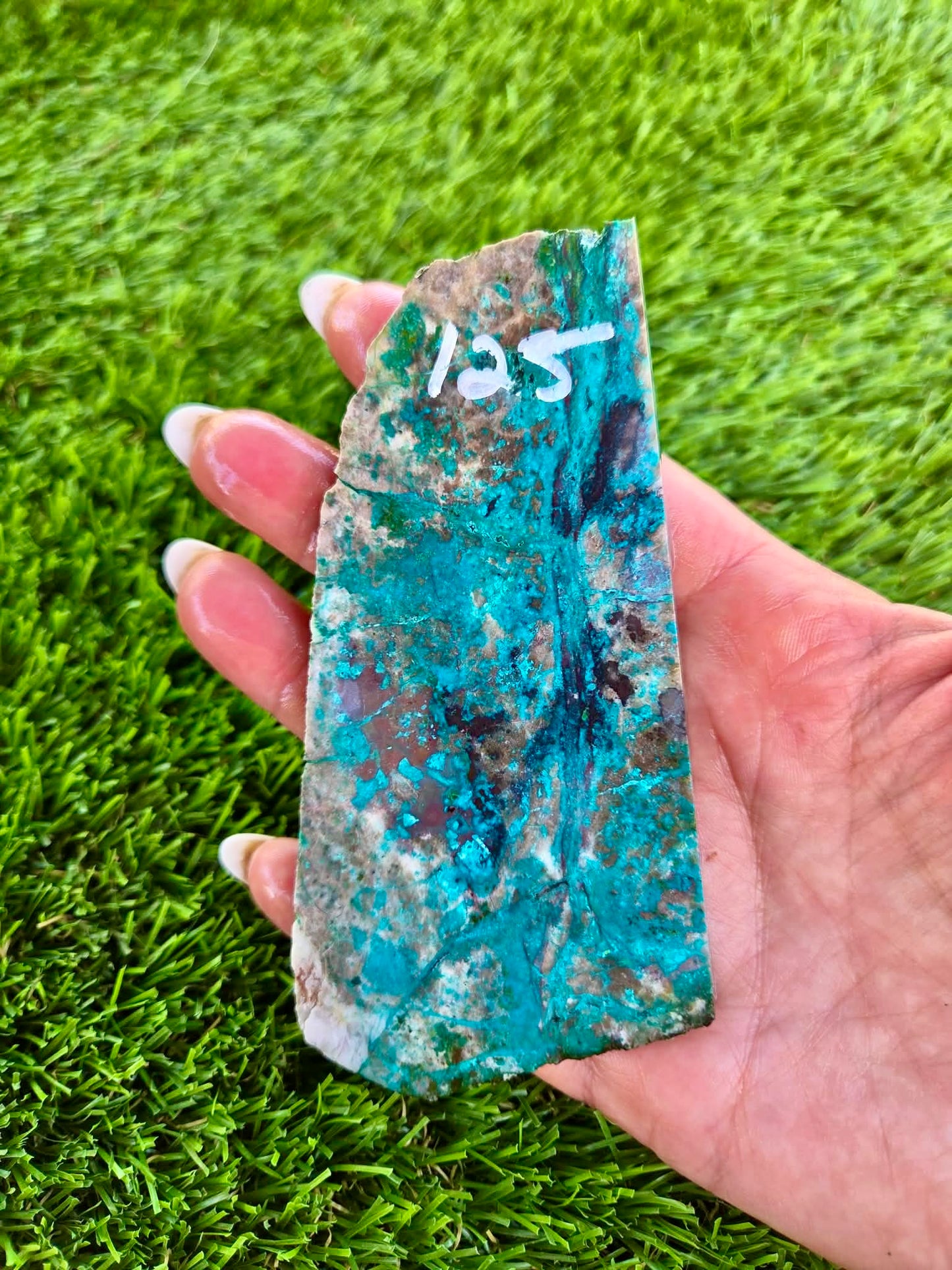 Globe Chrysocolla Slab 125-127