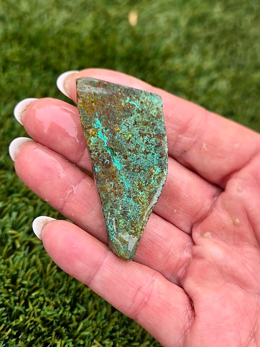 Globe Chrysocolla Slab Bundle -15
