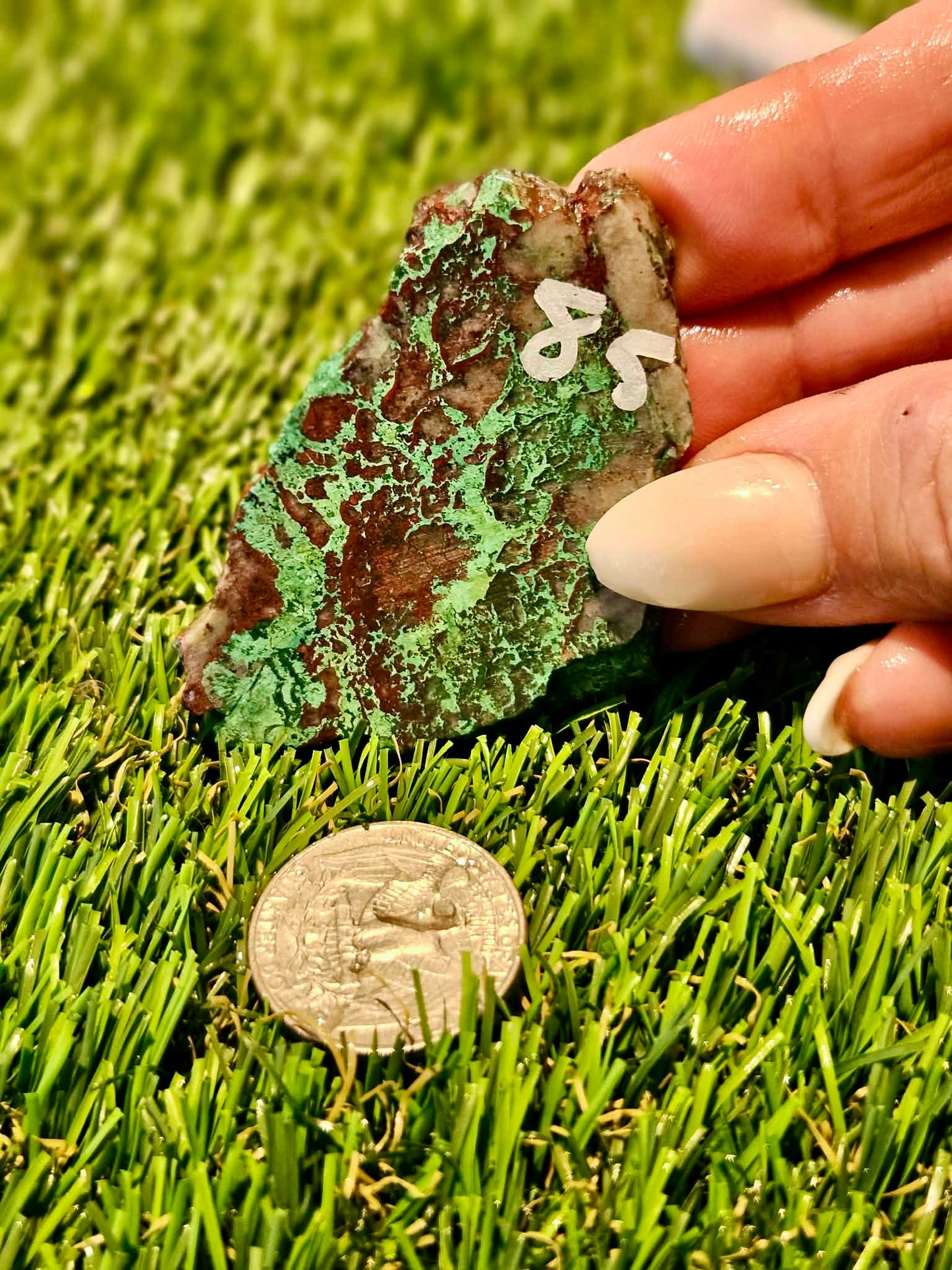 Globe Chrysocolla Slabs 85-90