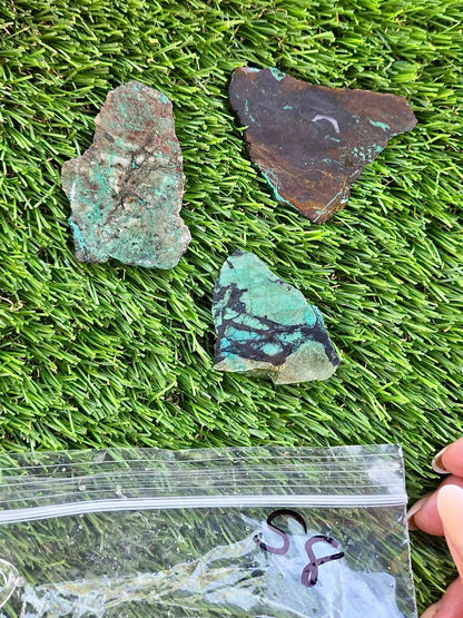 Globe Chrysocolla Slab Bundle -58