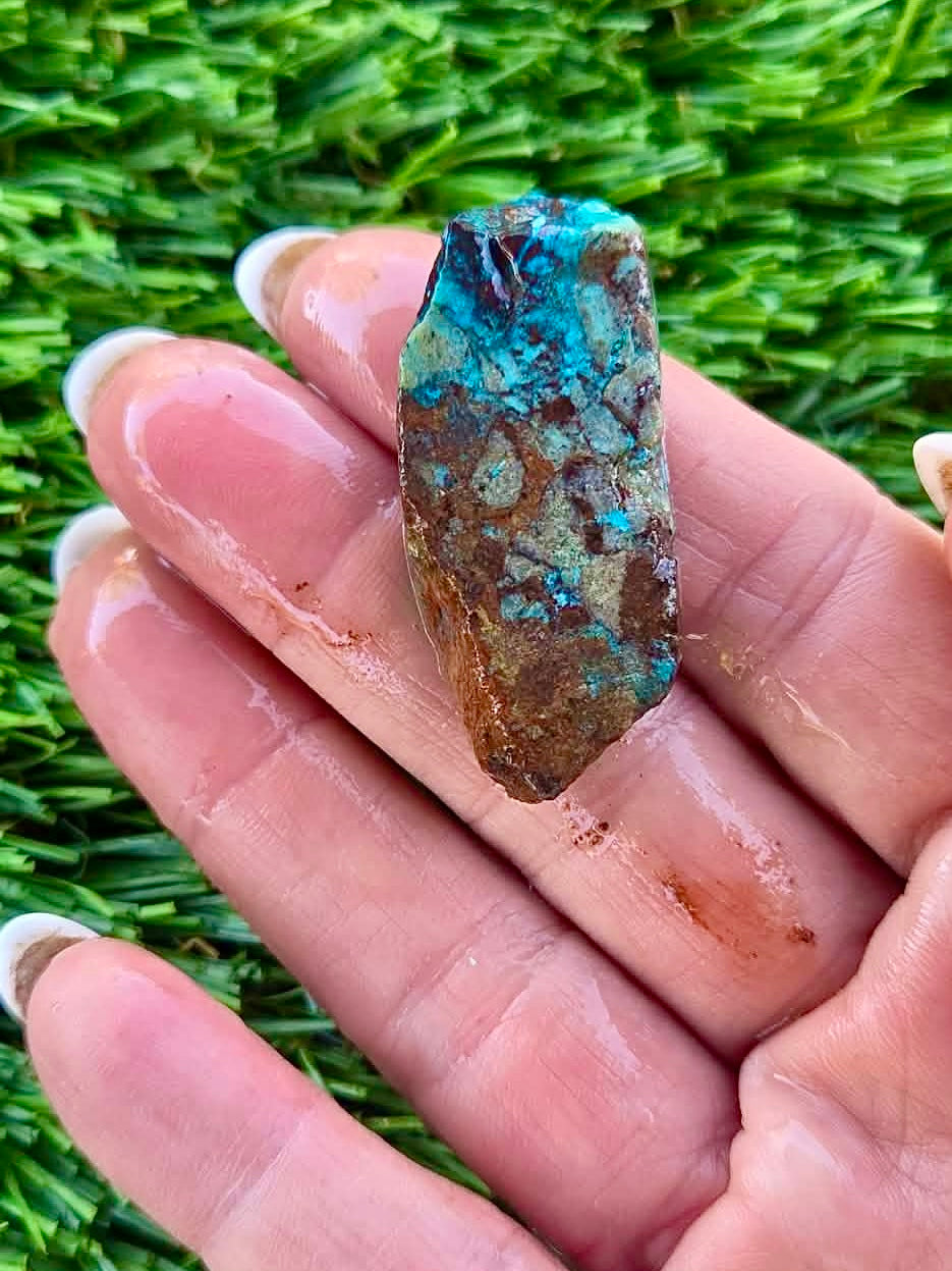 Globe Chrysocolla Slab Bundle -8