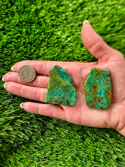 Globe Chrysocolla Slab Bundle -16