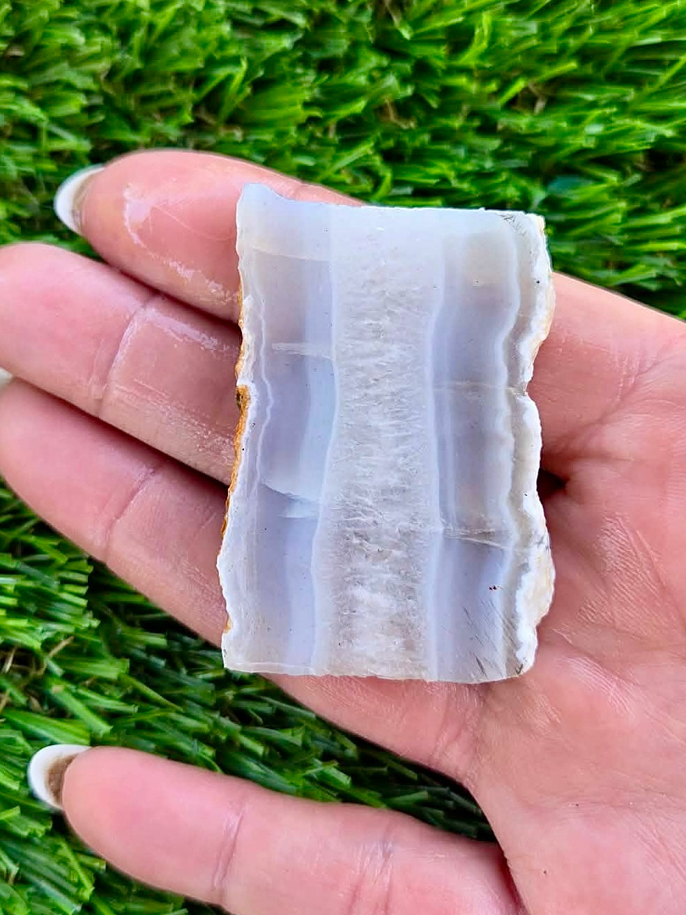 Luna Blue Agate Slab Bundle-71