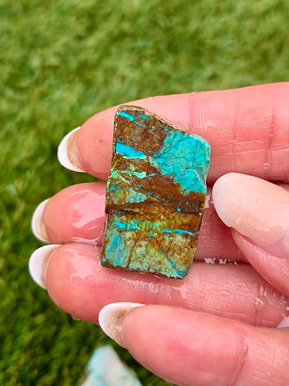 Globe Chrysocolla Slab Bundle -7
