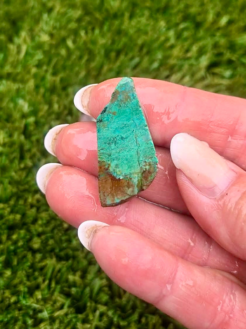 Globe Chrysocolla Slab Bundle -12