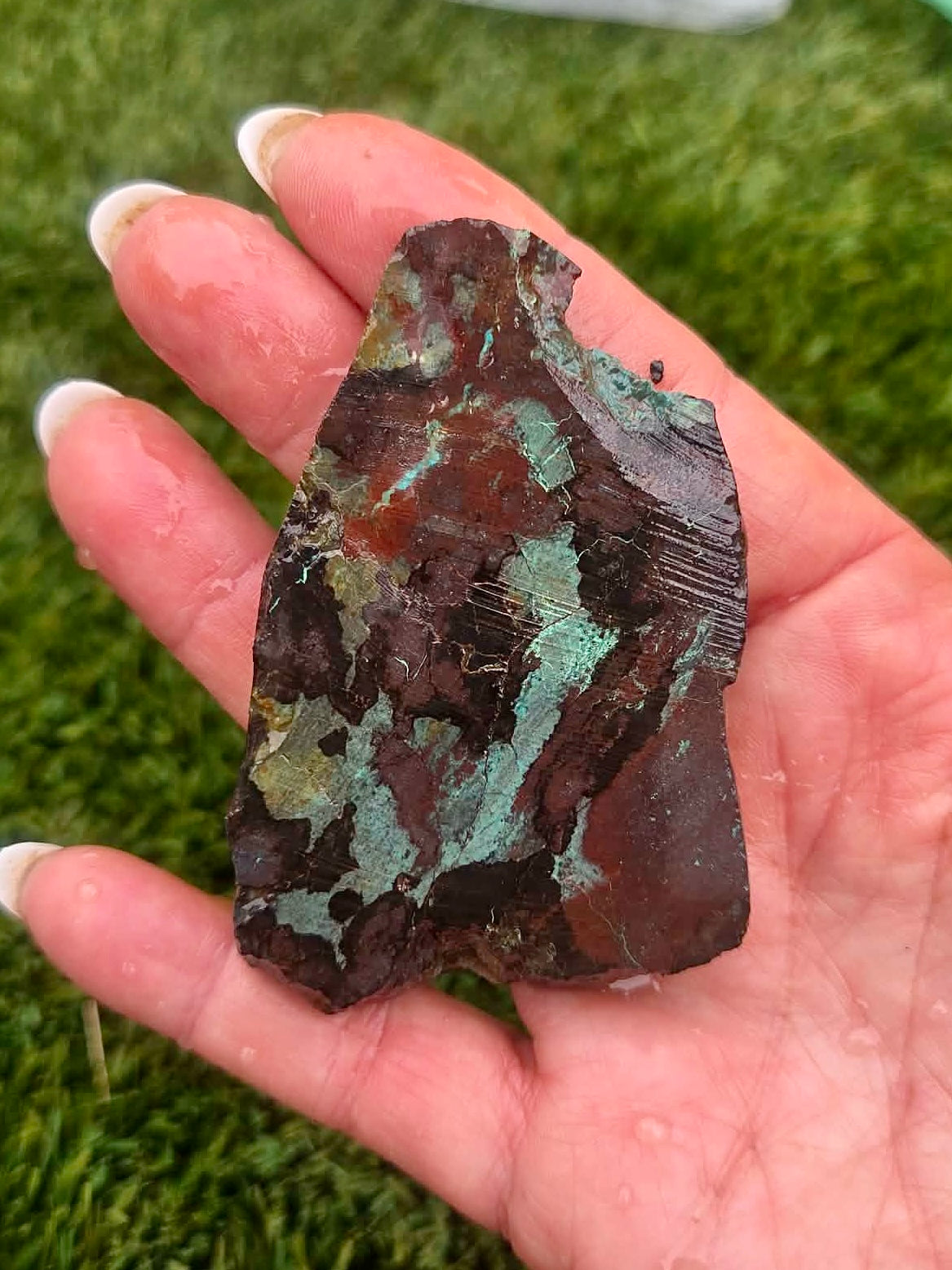 Globe Chrysocolla Slab Bundle -12