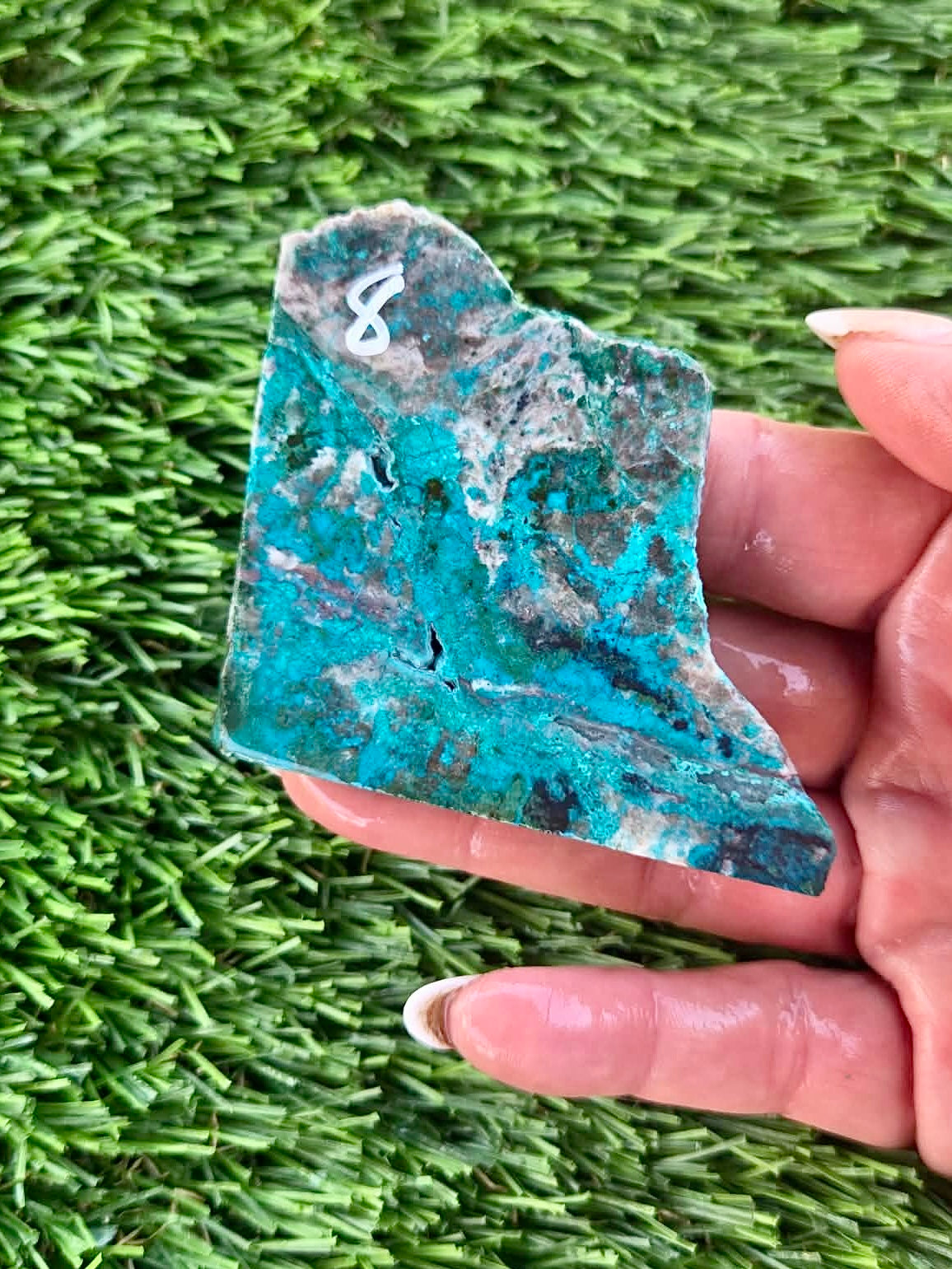 Globe Chrysocolla Slab 6-11