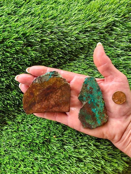 Globe Chrysocolla Slab Bundle -37