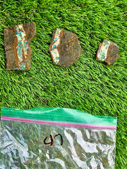 Globe Chrysocolla Slab Bundle -47