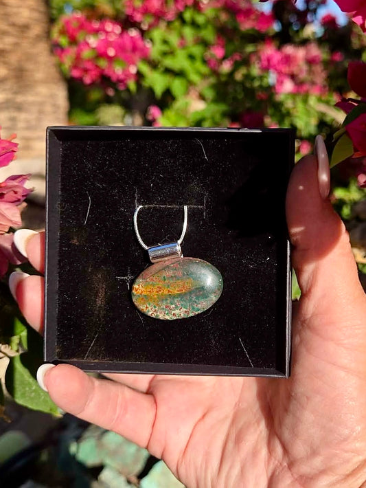 Earthly Cab Necklace-N13